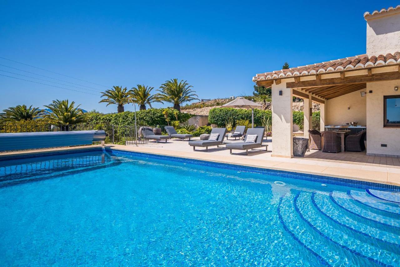 Luxury Villa With Panoramic Views Over Moraira Teulada Exterior foto